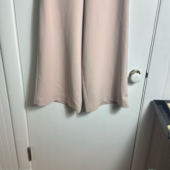 See By Chloe Wide Leg Pale Pink Seam Detail Culotte Pants Size 36 Quiet Luxury - Picture 4 of 13